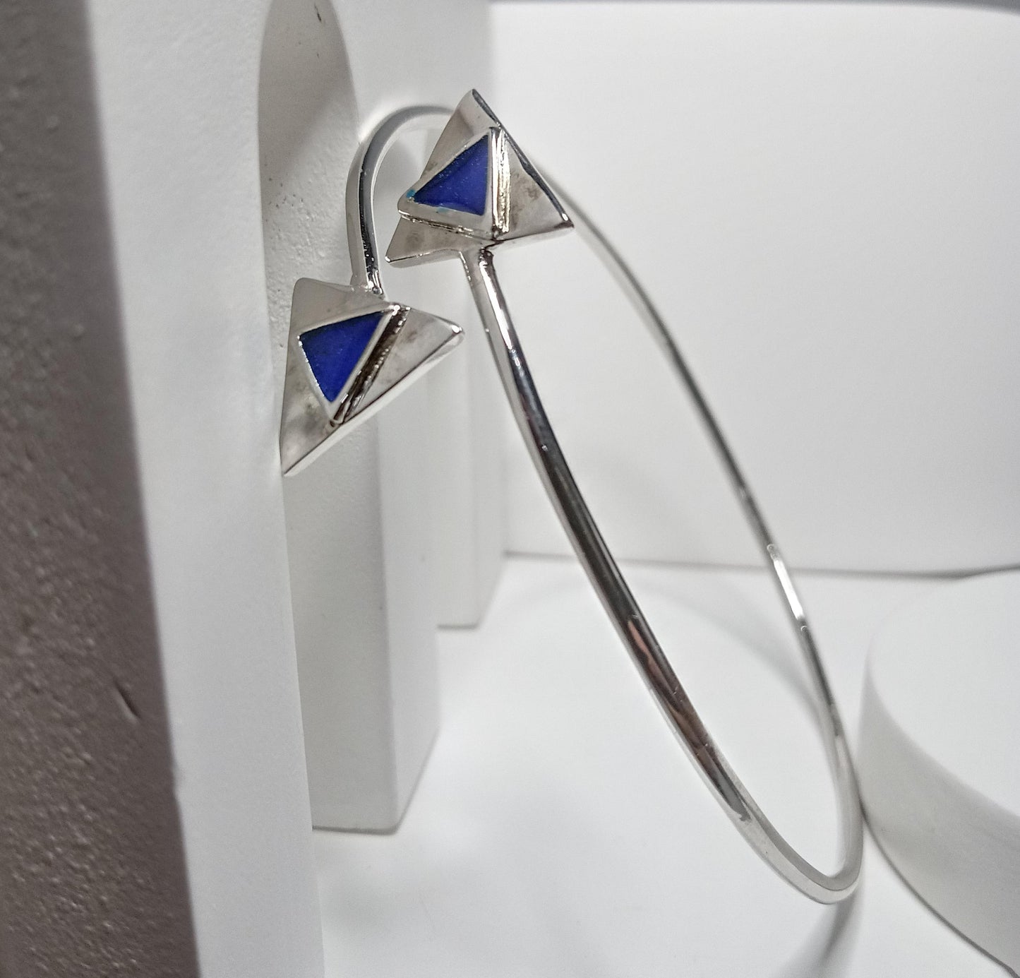 Ternion Enamel Silver Bracelet