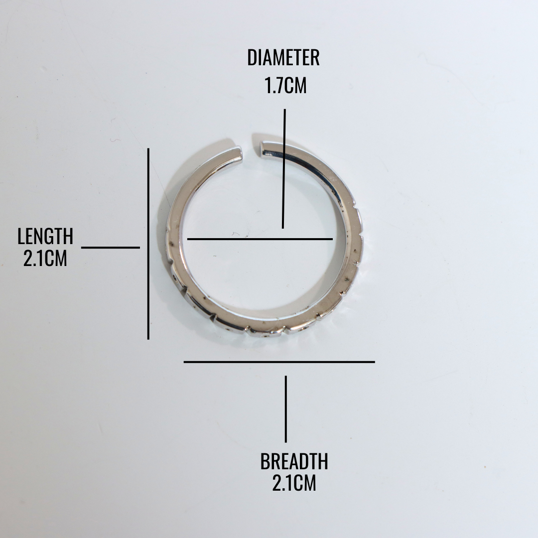 Boxy Round Ring