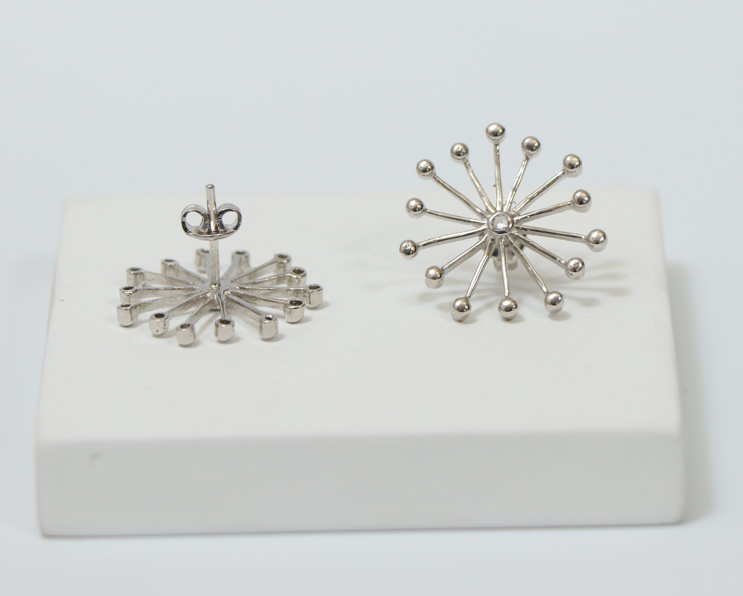 Silver Sky Shot Earring