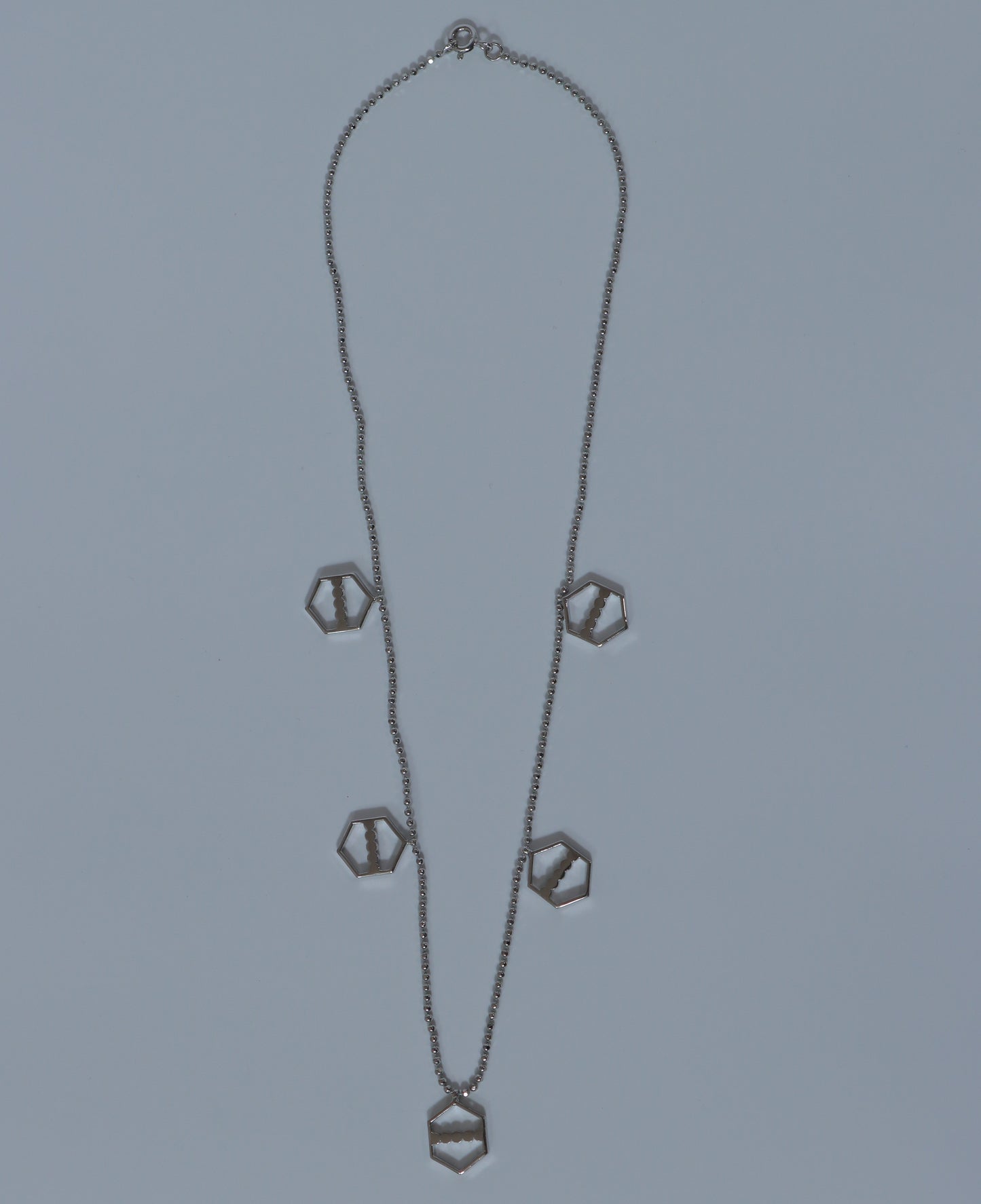 Silver Sextet Chain Pendant