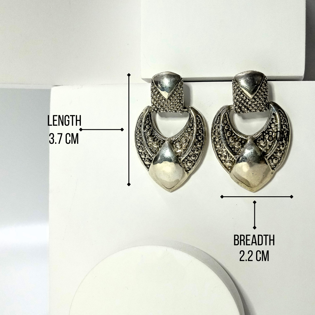 Silver Betel Earring