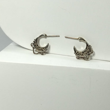 Mini Silver Earring