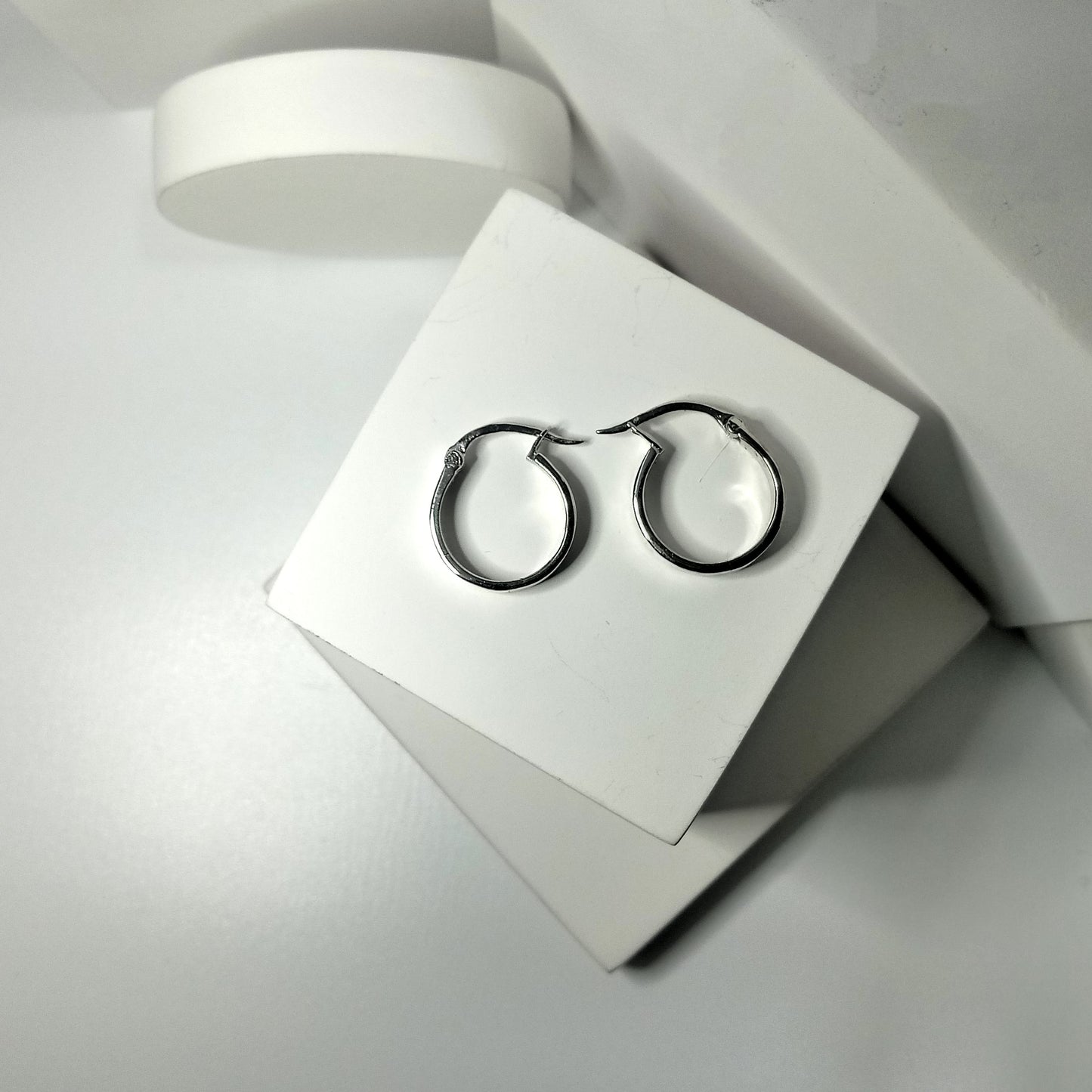 Silver Mini Hoop Earring