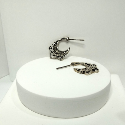 Mini Silver Earring