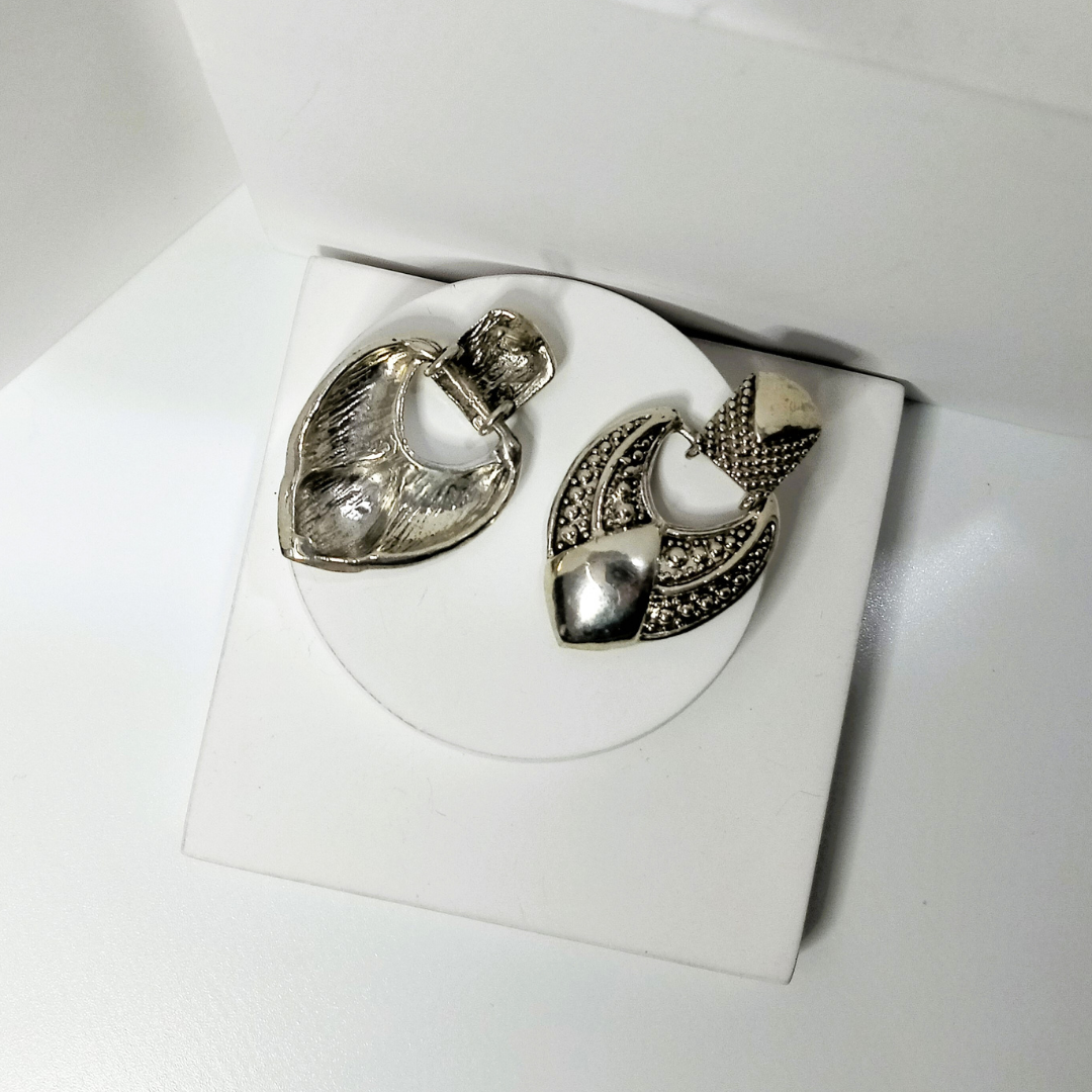 Silver Betel Earring