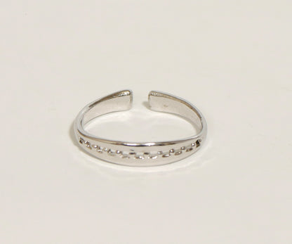 Silver Dot Ring