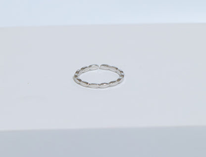 Oval Loop Ring