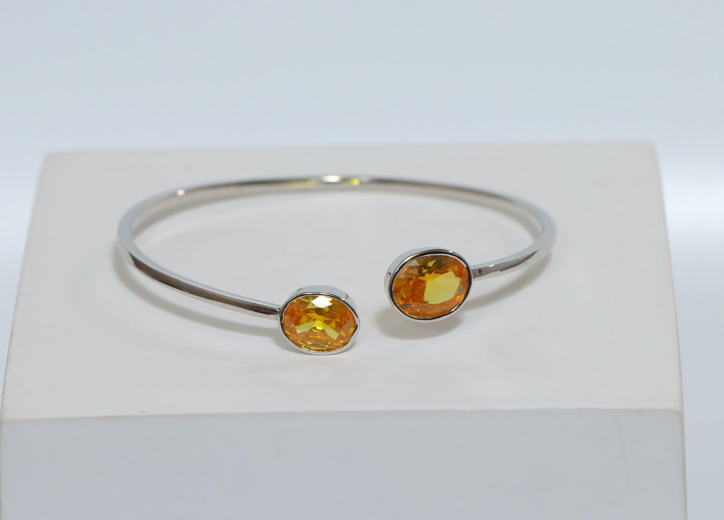 Sunshine Serenity Silver Bracelet