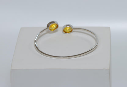 Sunshine Serenity Silver Bracelet